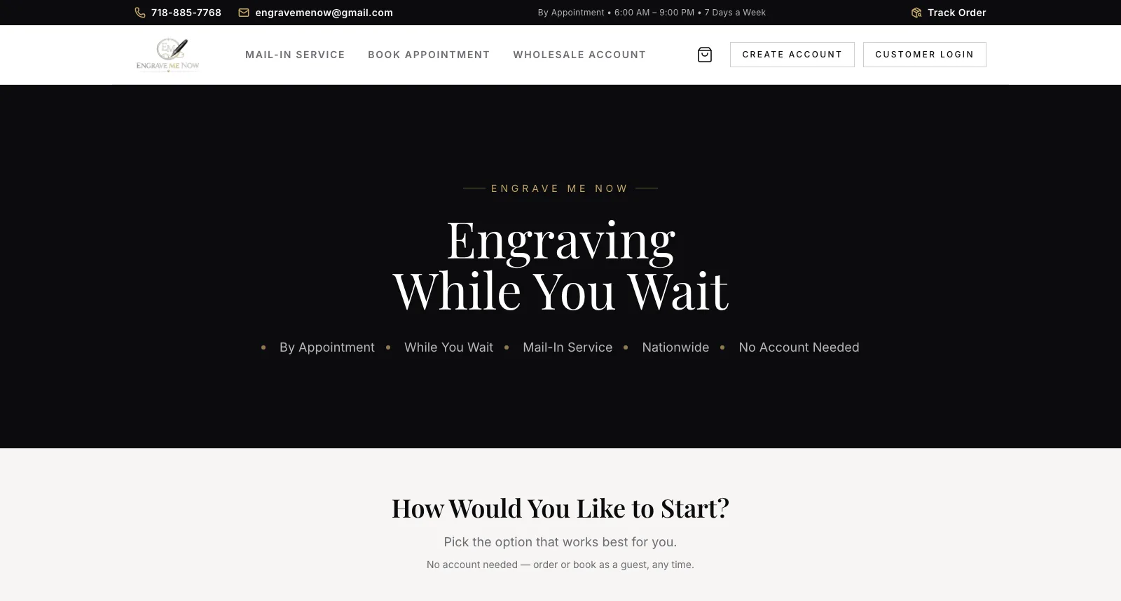 Engrave Me Now case study